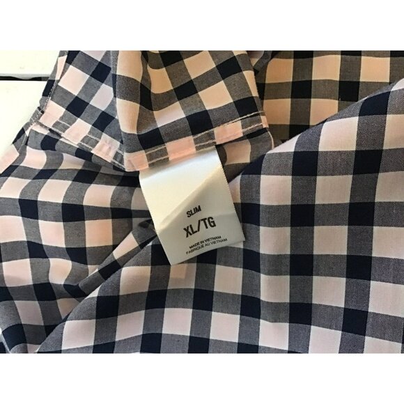 EXPRESS- MENS SLIM FIT 100% COTTON LONG SLEEVE BUTTON FRONT SHIRT SIZE X-LARGE - Picture 7 of 8